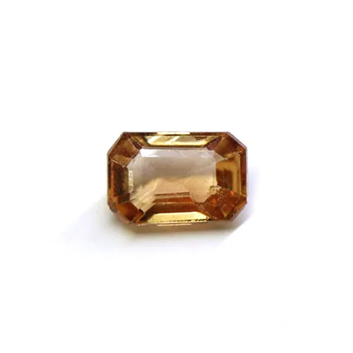 【1点のみ！】ファンシーカラーサファイア（ブラウン系）　ルース販売　エメラルドカット0.69ct　1粒