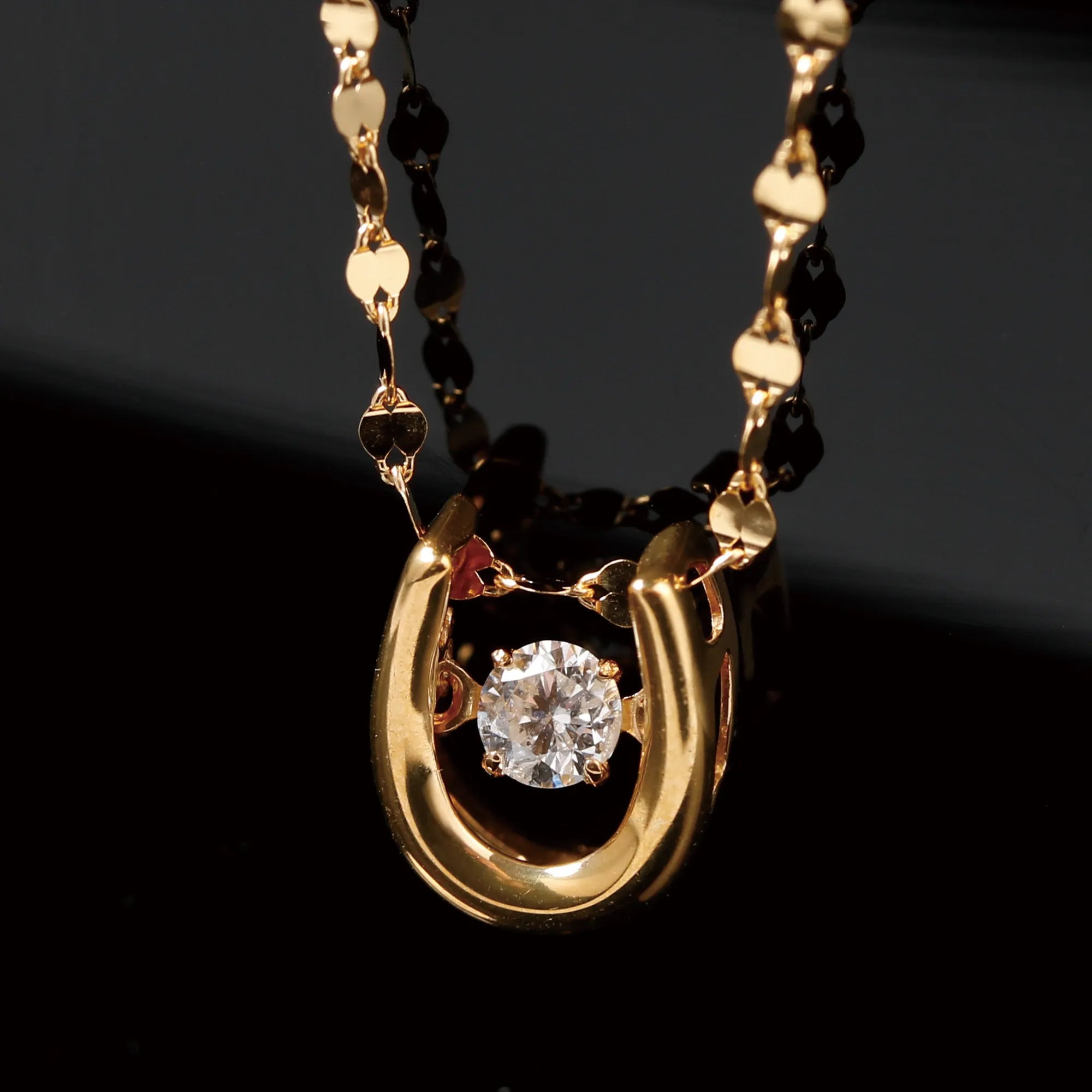 値引き!IMCA ダイヤモンド 馬蹄ネックレス 値引き!IMCA ダイヤモンド 馬蹄ネックレス