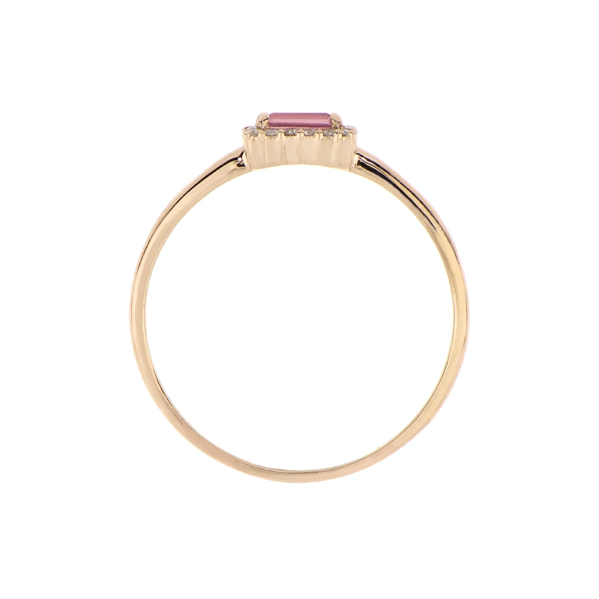 ☆【買取店】K18 ピンクトルマリン ダイヤ アンティーク調8号 ☆【買取 ☆【買取店】K18 ピンクトルマリン ダイヤ アンティーク調8号 ☆【買取