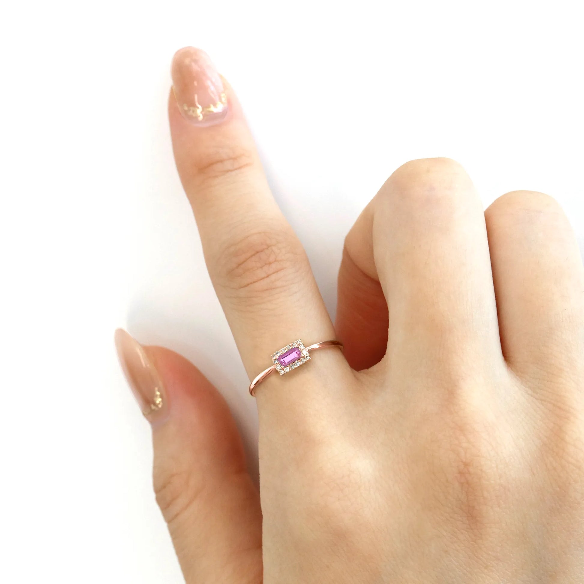 高級 ピンクサファイア 1.30ct K18WG クロス リング 指輪 ダイヤクローバージュエリー出品一覧