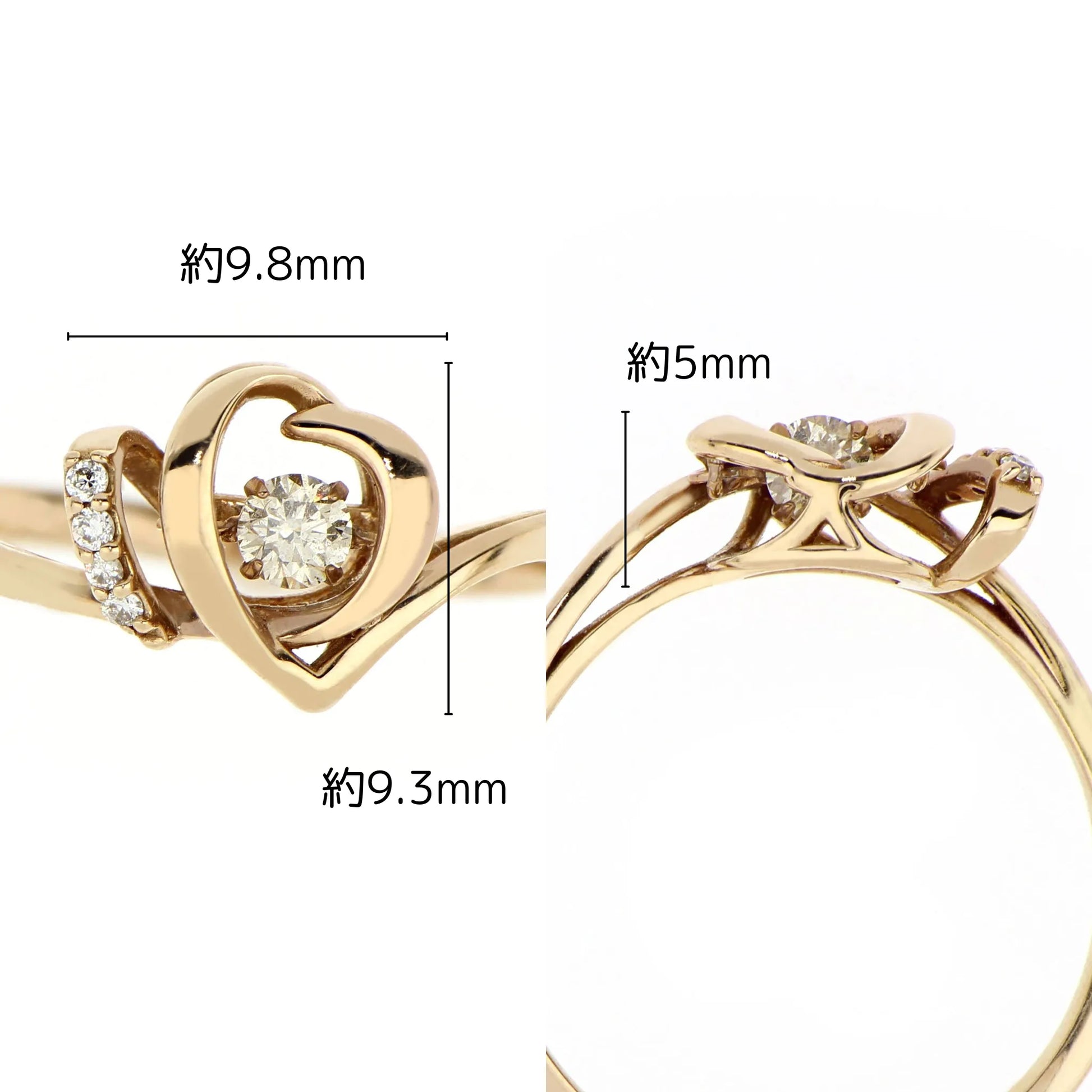 crossfor公式ダンシングストーンリング ダイヤモンド0.1ct/0.01ct crossfor公式ダンシングストーンリング ダイヤモンド0.1ct/0.01ct