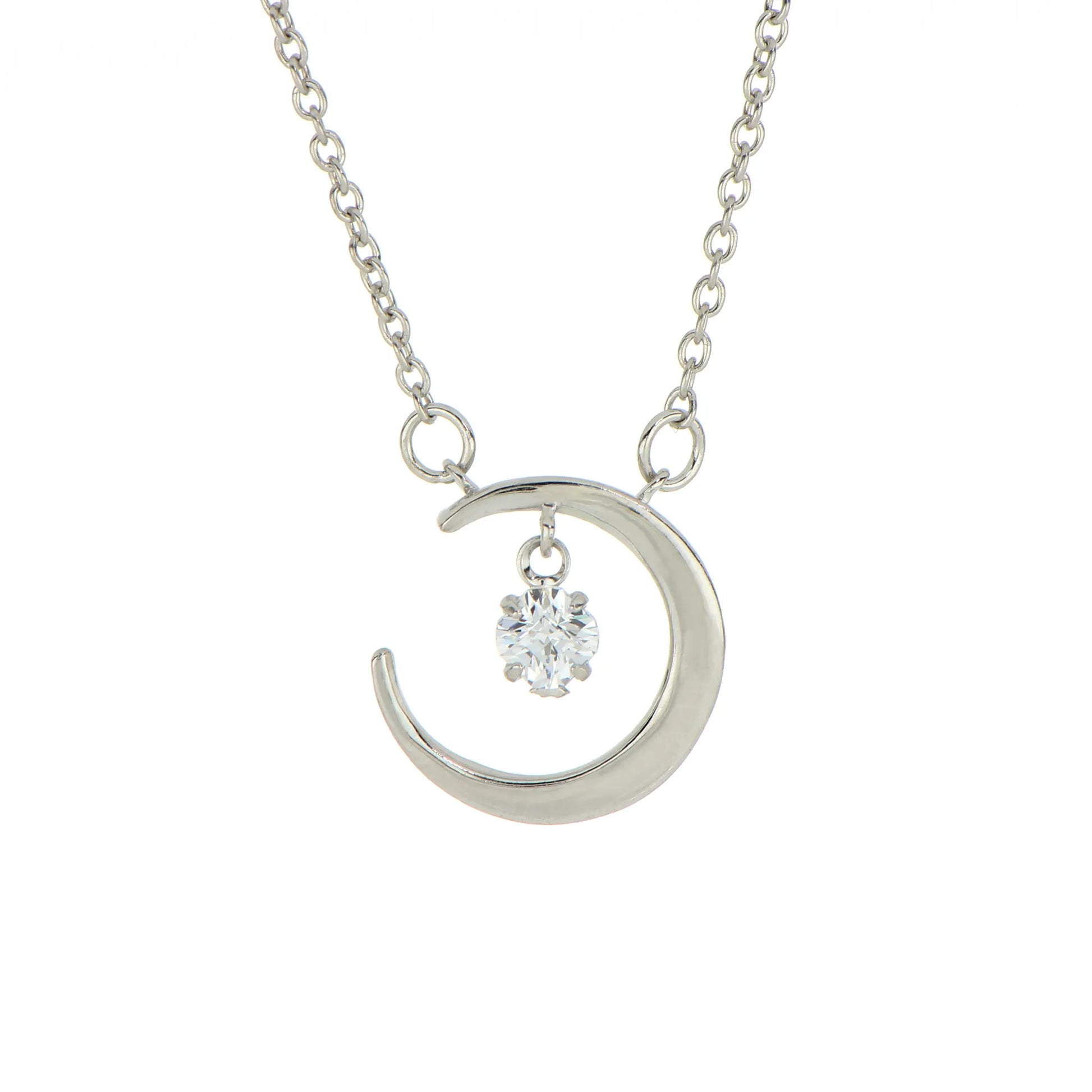 Crossfor公式】 シングルダンシングストーン ネックレス SV925製 NSP Crossfor公式】 シングルダンシングストーン ネックレス SV925製 NSP