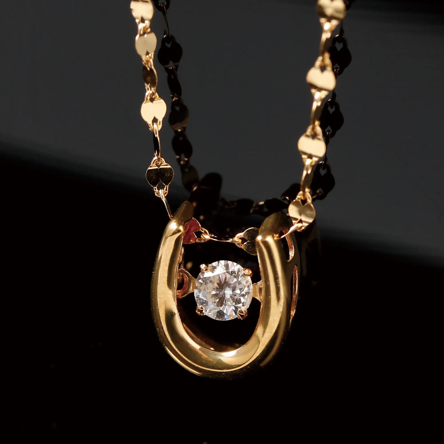 crossfor公式】24金製 ダンシングストーンネックレス ダイヤモンド0.1 crossfor公式】24金製 ダンシングストーンネックレス ダイヤモンド0.1