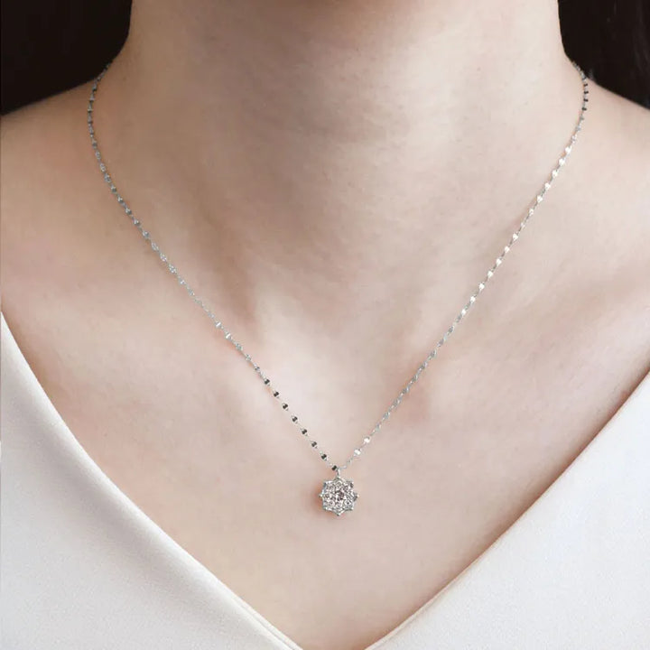 ネックレス　ダイヤモンド0.5ct　インビジブルセッティング　Pt900製　ＦＪＰ－８６７７－Ｐｔ