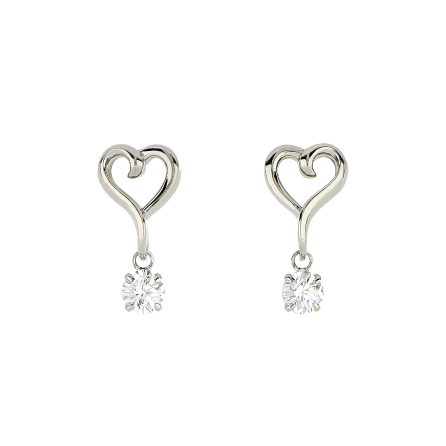 Two Hearts (NSE-005) earrings