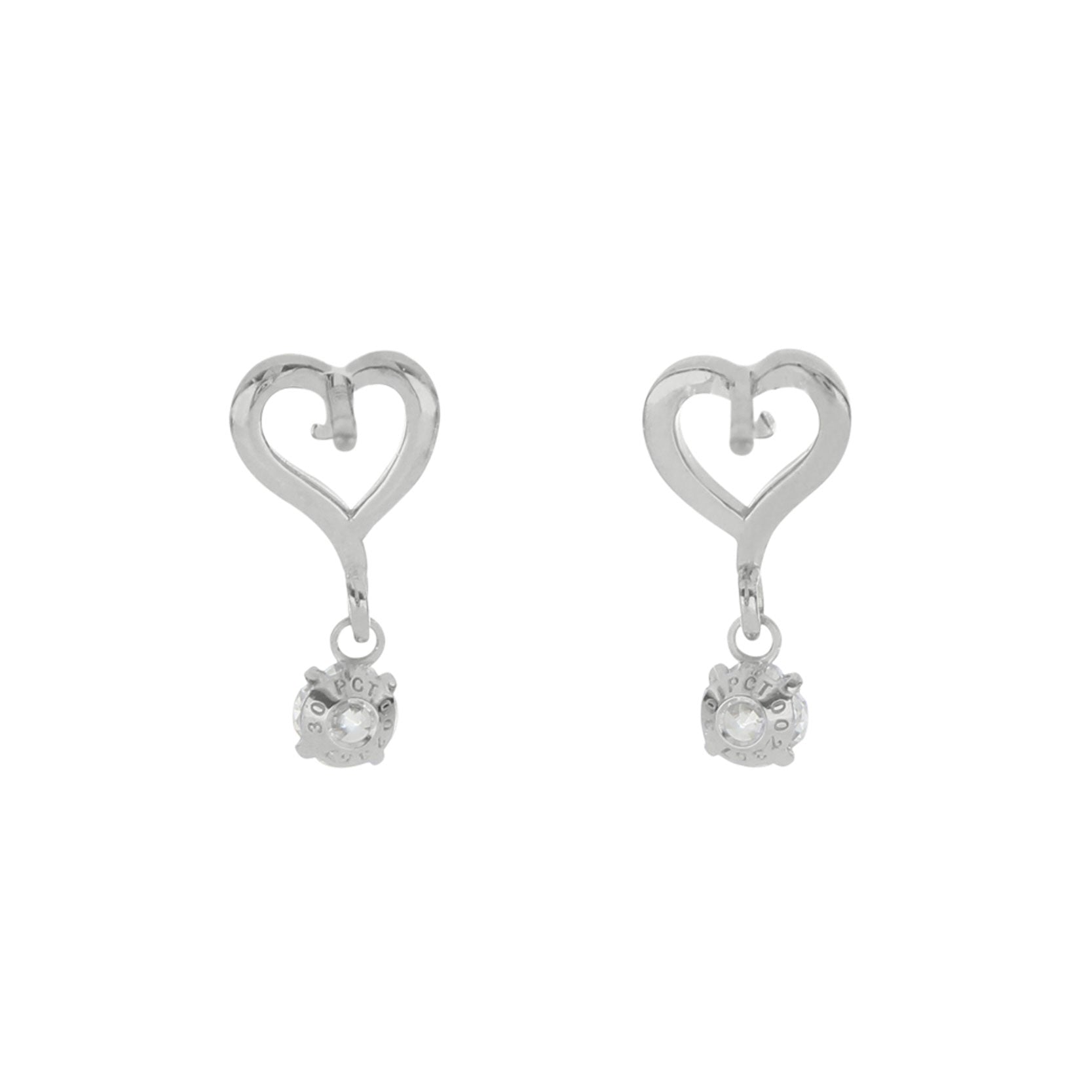 Two Hearts (NSE-005) earrings